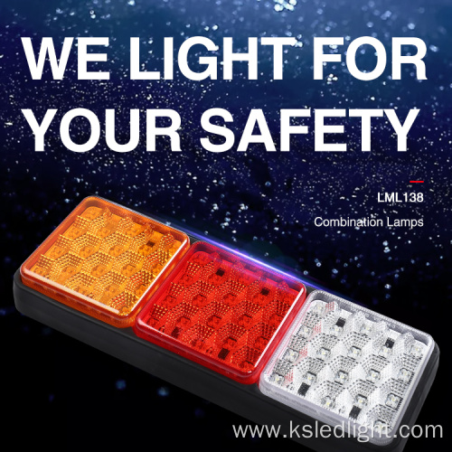 Tail truck rear combination lamp light